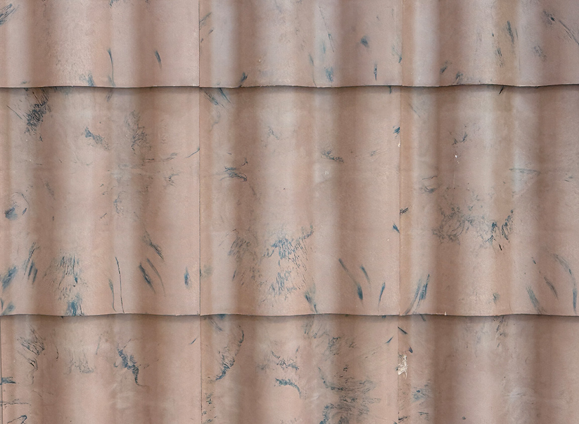 Spanish barrel roof tile
