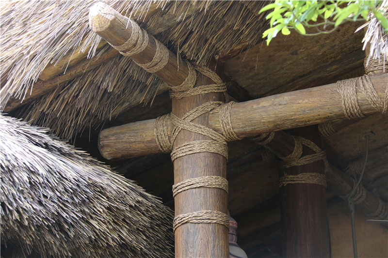 Bali-Style Synthetic Thatch Roof Tiles12