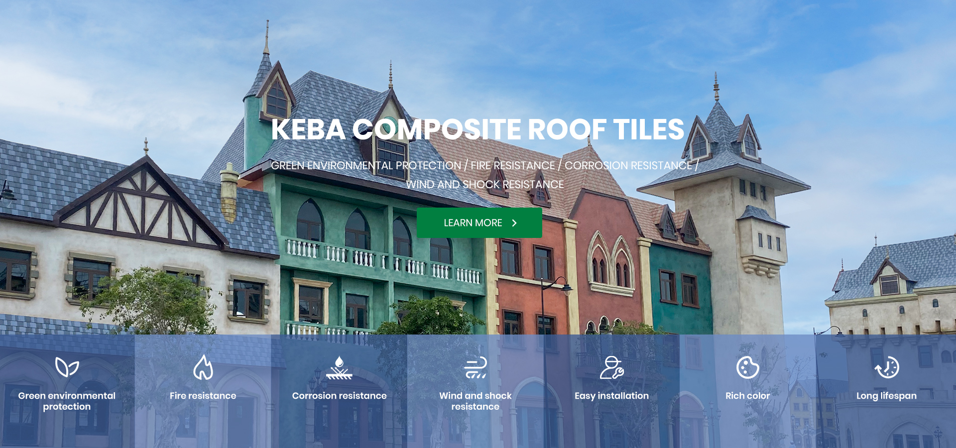 KEBA COMPOSITE ROOF TILES